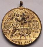 Medaille Oranje Boven 1939 Prinses Irene Commemoratie Munt, Verzamelen, Koninklijk Huis en Royalty, Nederland, Ophalen of Verzenden