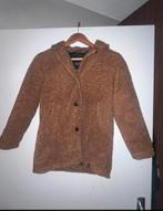 Nik & Nik bruine teddy winterjas maat 140, Ophalen of Verzenden, Zo goed als nieuw, Meisje, Jas
