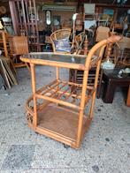 Vintage Bartrolley Theewagen Midcentury Design, Ophalen of Verzenden, Gebruikt