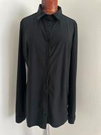 Zwarte Triple Nine travelstof blouse in maat M, Kleding | Dames, Blouses en Tunieken, Maat 38/40 (M), Triple Nine, Zwart, Ophalen of Verzenden