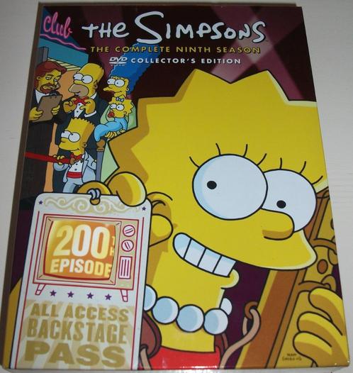 Dvd *** SIMPSONS *** 4-DVD Boxset Seizoen 9, Cd's en Dvd's, Dvd's | Tv en Series, Zo goed als nieuw, Komedie, Boxset, Vanaf 6 jaar