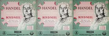 Handel Concerti Grossi Boyd Neel String Orchestra 3LP beschikbaar voor biedingen