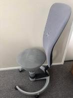 Aeris swopper grijs + rugleuning, Ophalen, Gebruikt, Grijs, Bureaustoel