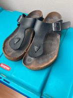 Birkenstock Ramses zwart leer maat 40, Slippers, Zwart, Ophalen of Verzenden, Birkenstock
