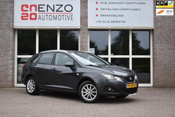 Seat Ibiza ST 1.4 Style Cruise Airco NLauto NAP, Auto's, Seat, Bedrijf, Te koop, Ibiza, ABS, Airbags, Airconditioning, Boordcomputer