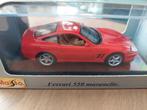 1/43 die-cast Ferrari 550 Maranello, Maisto, rood, Ophalen of Verzenden, Zo goed als nieuw, Auto, Overige merken