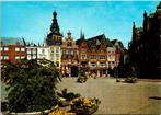 Nijmegen - Grote Markt met toren Stevenskerk, Verzamelen, Ansichtkaarten | Nederland, Verzenden, 1960 tot 1980, Ongelopen, Gelderland
