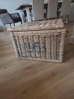 Riviera maison rieten mand, Ophalen, Rechthoekig, Riet