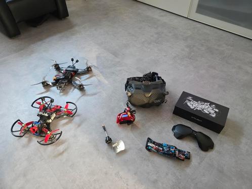 DJI goggles v1 + 2 airunits v1, Hobby en Vrije tijd, Modelbouw | Radiografisch | Auto's, Zo goed als nieuw, Auto offroad, Elektro