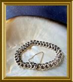 Mooie zilveren armband, Sieraden, Tassen en Uiterlijk, Antieke sieraden, Ophalen of Verzenden, Zilver, Armband