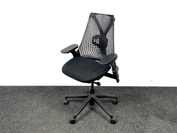 Gebruikte Herman Miller Sayl Bureaustoel, Zwart beschikbaar voor biedingen