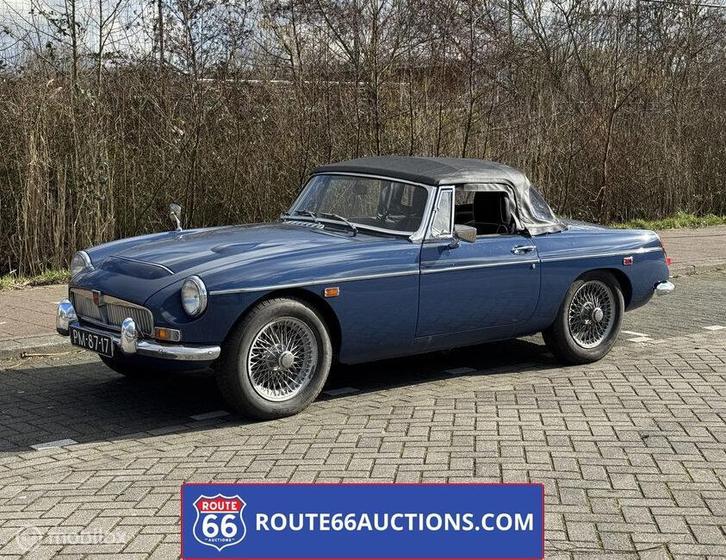 MG MGC Roadster | 1969 | Route 66 Auctions, Auto's, Oldtimers, Bedrijf, Te koop, MG, Benzine, Overige carrosserieën, Handgeschakeld
