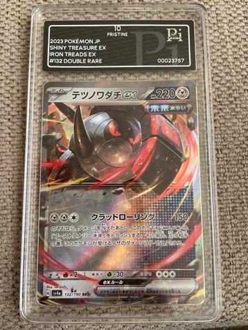 Iron Treads EX 132 - Pi-Grading 10 - Pokémonkaart beschikbaar voor biedingen