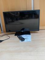 Kleurentelevisie met  dvd speler merk HKC  24 inch, Ophalen, Gebruikt, 50 Hz, Overige merken