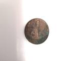 1 cent 1948 Wilhelmina, Postzegels en Munten, Munten | Nederland, Zilver, Ophalen of Verzenden, Koningin Wilhelmina, Losse munt
