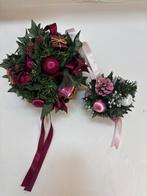 Kerst twee kerstdecoraties,hangende ornamenten, Ophalen of Verzenden, Zo goed als nieuw