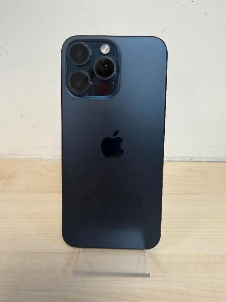 Apple iPhone 15 Pro Max 256GB Blue - second life - 100%, Telecommunicatie, Mobiele telefoons | Apple iPhone, Zo goed als nieuw