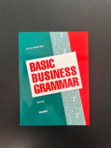 Basic Business Grammar - Dr. P.J. van der Voort beschikbaar voor biedingen
