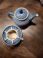 Bunzlau theepot en stoof, Antiek en Kunst, Ophalen of Verzenden