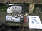Junair compressor, Doe-het-zelf en Verbouw, Compressors, Gebruikt, 6 tot 10 bar, Ophalen of Verzenden, Minder dan 200 liter/min
