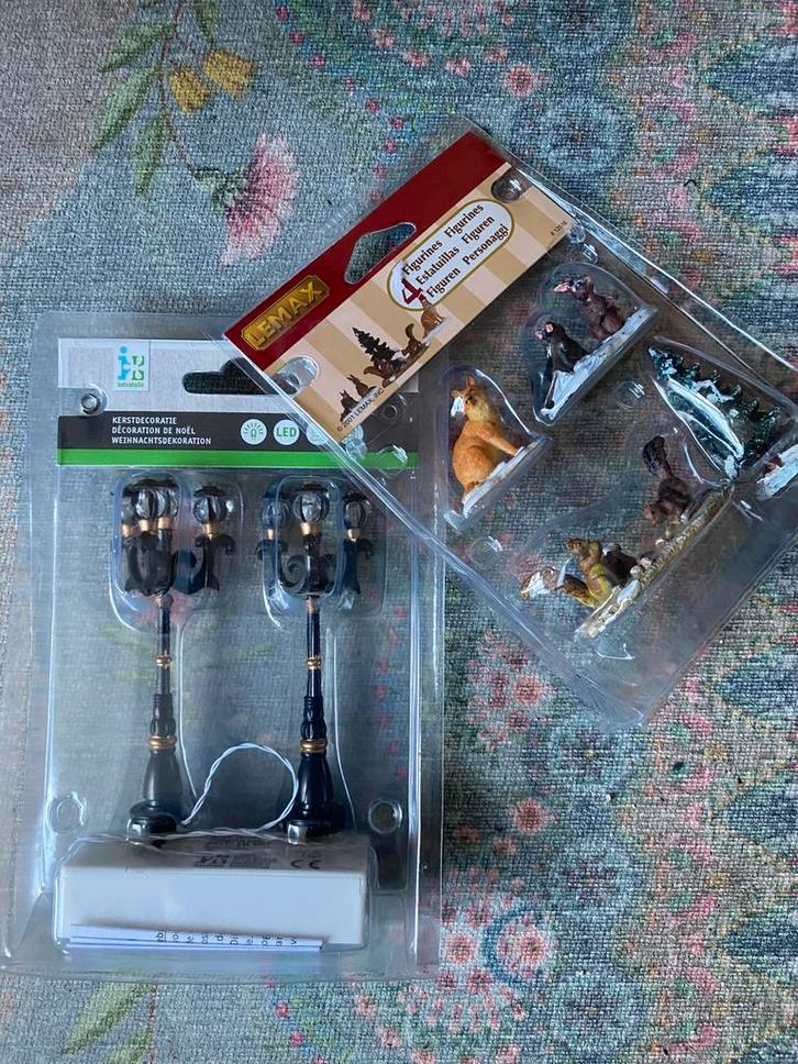 Kerstdorp kerst dorp lemax kerstdecoratie, Diversen, Kerst, Zo goed als nieuw, Ophalen of Verzenden