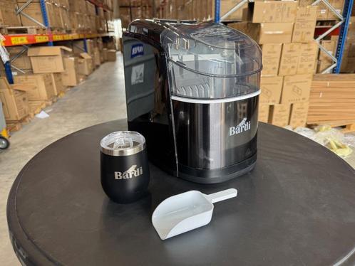 Bardi 1.6L Deluxe IJsblokjesmachine Inclusief Luxe Thermosbe, Witgoed en Apparatuur, IJsmachines, Nieuw, Zelfvriezend, Ophalen