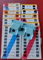 Stereoscope Lestrade Simplex, met 13 slides, Ophalen of Verzenden