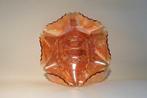 Dugan Carnival Glass Marigold Brooklyn Bridge Schaal, Ophalen of Verzenden