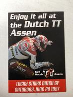 Sticker 67e TT Assen, Verzenden, Zo goed als nieuw, Sport
