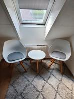 leuk setje voor een zithoek / wachtkamer / bistro, Gebruikt, Twee, Wit, Ophalen