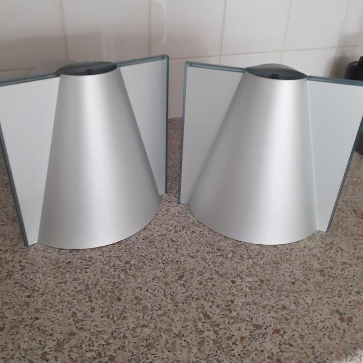 Wandlampen design Tre Ci Luce van P.Bistacchi, Huis en Inrichting, Lampen | Wandlampen, Gebruikt, Metaal, Ophalen