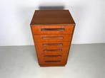 Vintage ladekast "Tallboy" G-Plan., Verzenden, 50 tot 100 cm, Zo goed als nieuw, 3 of 4 laden