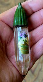 Antiek parfumflesje 1921 Cheramy Paris miniatuur bakelite do, Verzenden, Gebruikt, Parfumfles