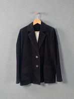 Fabienne Chapot zwart rib corduroy blazer colbert 38 40 M L, Kleding | Dames, Ophalen of Verzenden, Zo goed als nieuw, Maat 38/40 (M)