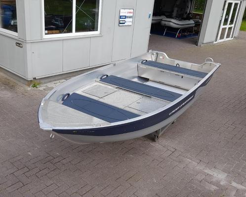aluminium toer vis boot Linder sportsman 445 basic, Watersport en Boten, Vis- en Consoleboten, Nieuw, 10 tot 30 pk, 3 tot 6 meter