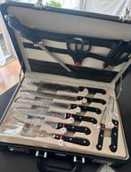 24-deling messenset Solingen, inclusief zwarte lerenkoffer, Ophalen of Verzenden, Nieuw, Bestekset