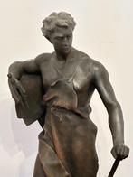 Sculptuur, beeld la Metallurgie, Jean Baptiste Germain, Antiek en Kunst, Ophalen of Verzenden
