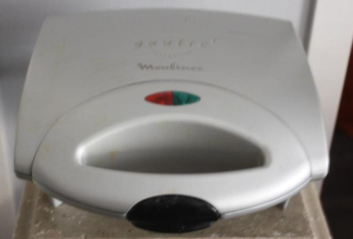 Moulinex Wafelijzer-gaufre collection, Witgoed en Apparatuur, Wafelijzers, Gebruikt, Ophalen of Verzenden