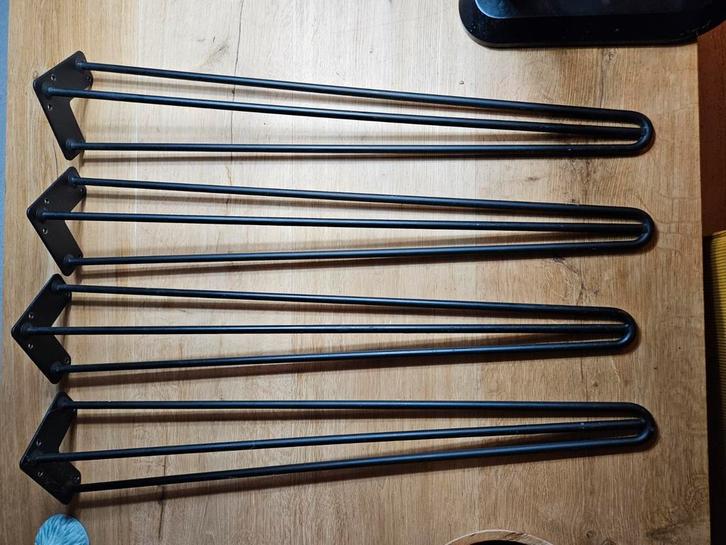 Hairpin tafelpoten 71cm, Huis en Inrichting, Tafelonderdelen, Zo goed als nieuw, 50 tot 100 cm, 50 tot 100 cm, Rond, Ophalen of Verzenden