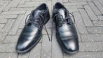 Ecco Zwart leren herenschoenen maat 44, Kleding | Heren, Schoenen, Ecco, Zwart, Ophalen of Verzenden, Zo goed als nieuw