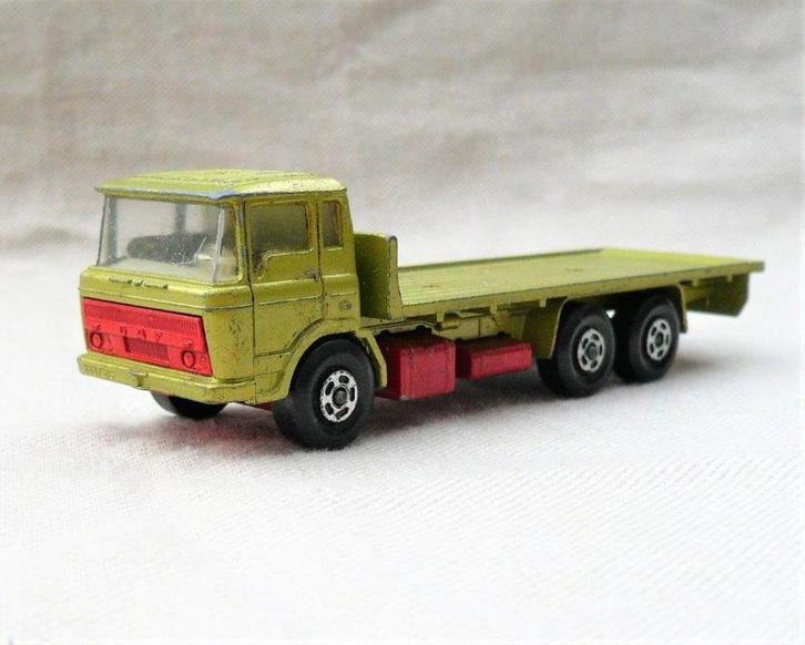 Matchbox K13 K20 Daf 2600 6x4 open bakwagen. 1/60, Antiek en Kunst, Antiek | Speelgoed, Ophalen of Verzenden