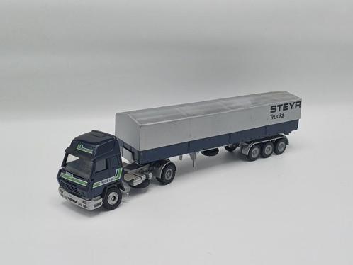 Conrad Steyr trucks demo, Hobby en Vrije tijd, Modelauto's | 1:50, Zo goed als nieuw, Bus of Vrachtwagen, Conrad, Ophalen of Verzenden