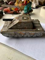 Blikken tank M-60 us army. HTTC  made in Japan, Antiek en Kunst, Antiek | Speelgoed, Verzenden