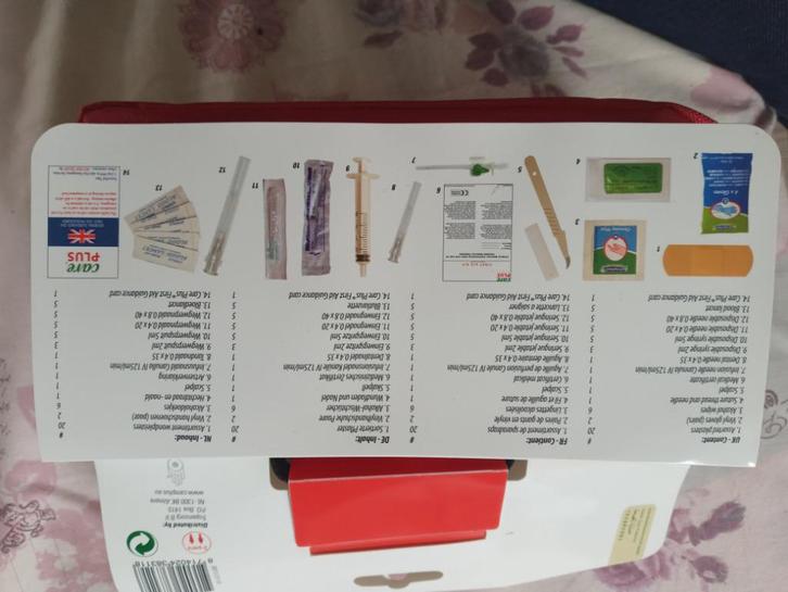 Care Plus First Aid Kit Sterile (nieuw), Diversen, Verpleegmiddelen, Nieuw, Ophalen of Verzenden
