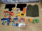 Set met Nerf guns en kogels, Kinderen en Baby's, Speelgoed | Buiten | Actiespeelgoed, Gebruikt, Ophalen of Verzenden