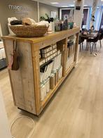 Vitrinekasten 2 x, Huis en Inrichting, Ophalen, Gebruikt, 100 tot 150 cm, 200 cm of meer