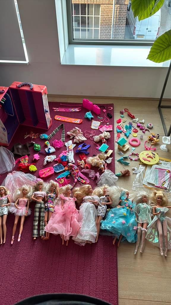 Barbie poppen verzameling - vintage, Verzamelen, Poppen, Gebruikt, Fashion Doll, Ophalen of Verzenden