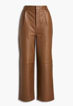 Gestuz lamsleren broek, Maat 38/40 (M), Bruin, Ophalen of Verzenden, Zo goed als nieuw