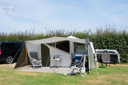 Nette Holtkamper Cocoon met bagage-/fietsenrek, Caravans en Kamperen, Vouwwagens, tot en met 5, Ophalen