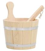 Sauna emmer en lepel grenenhout GRATIS BEZORGD!, Sport en Fitness, Sauna, Verzenden, Nieuw, Toebehoren